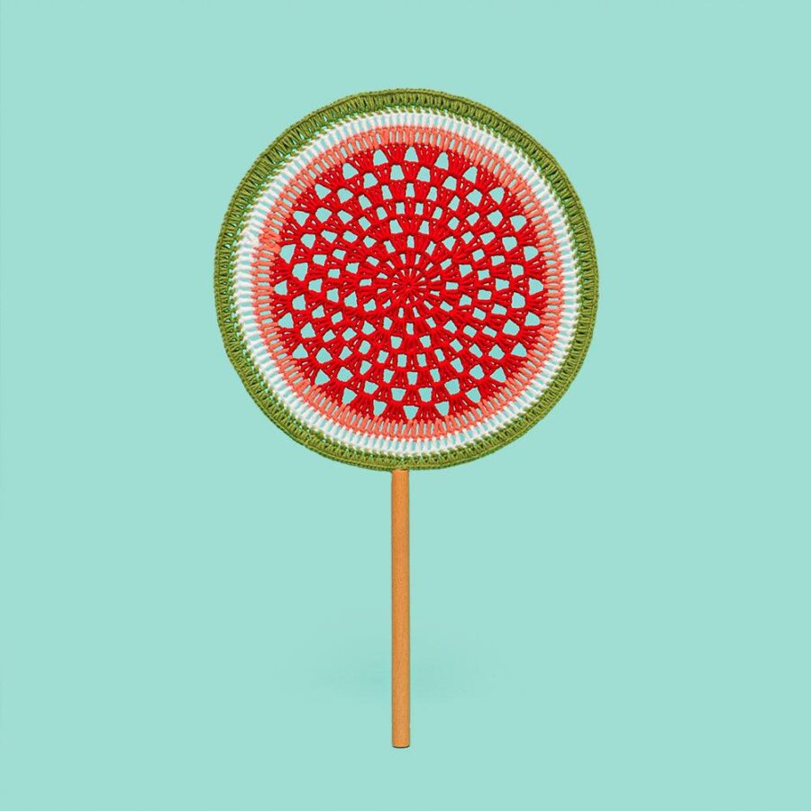 Watermelon Fan Crochet Kit - Image 4