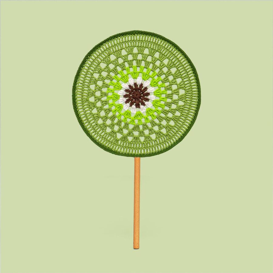 Avocado Fan Crochet Kit - Image 4