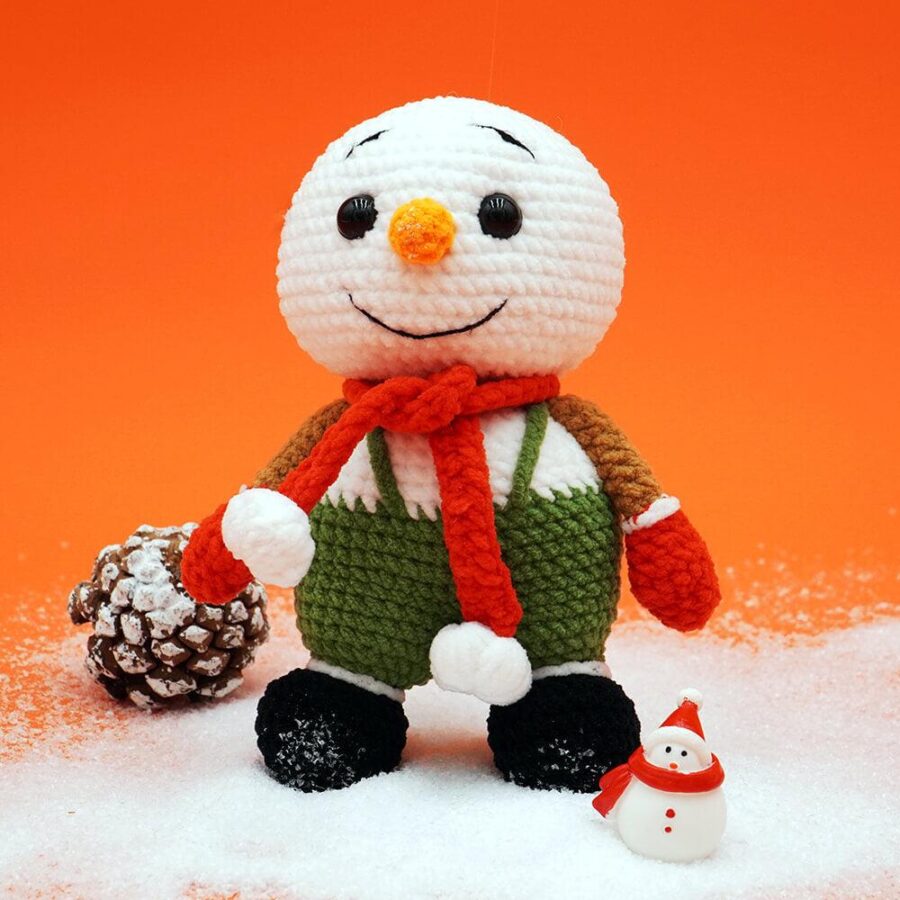 Crochet Christmas Shiba, Santa, Snowman, Tree and Hat Amigurumi Christmas Animals Gift - Image 12