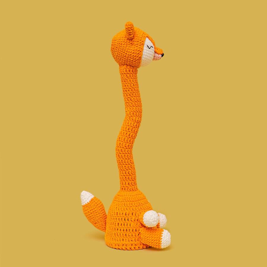 Singing and Dancing Cute Fox Critter Crochet Kit - Image 5