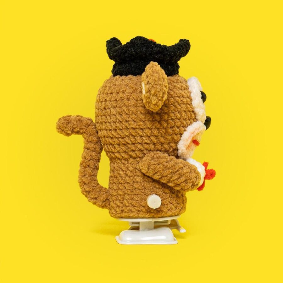 Cute Animal Walking Monkey Crochet Kit - Image 2