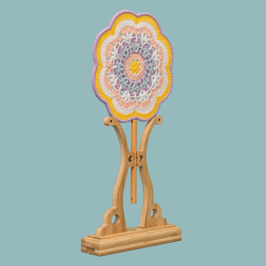 Purple Totem Fan Crochet Kit - Image 6
