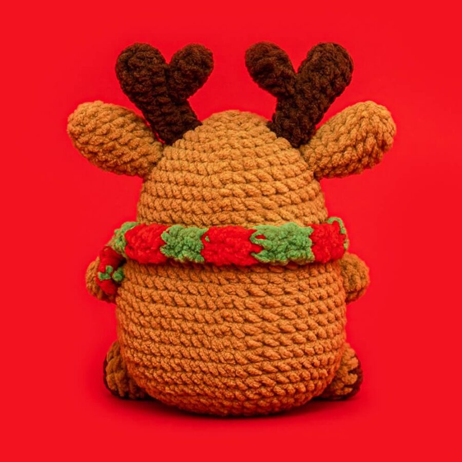 Press Bubble Animals Bubble Elk Crochet Kit - Image 4