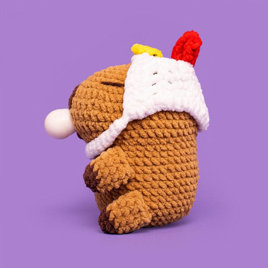 Capybara With A Chick Hat - Image 2