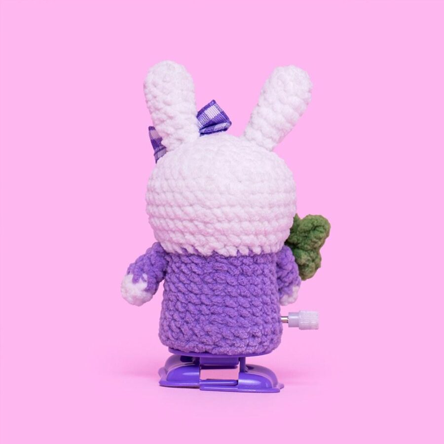Soft Cute Walking Rabbit Crochet Kit - Image 4