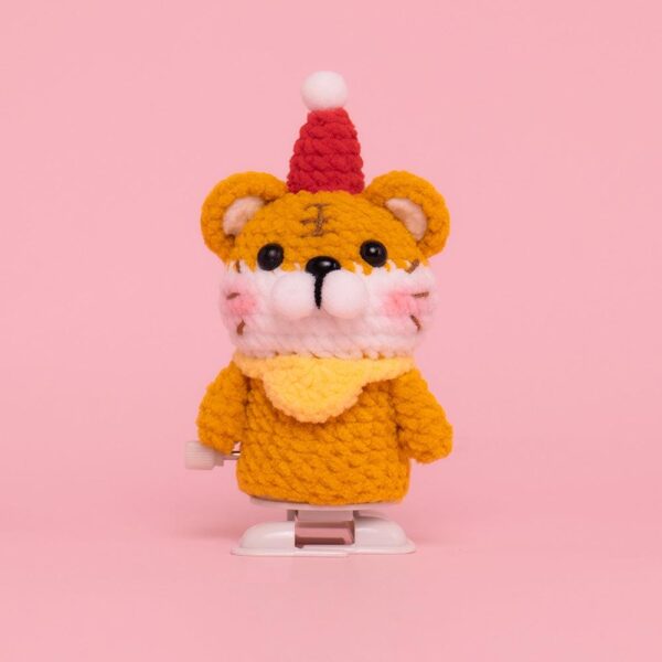 Cute Animal Walking Tiger Crochet Kit