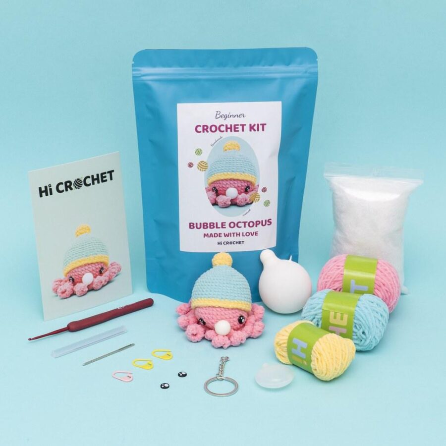 Press Bubble Animals Crochet Kit - Image 93