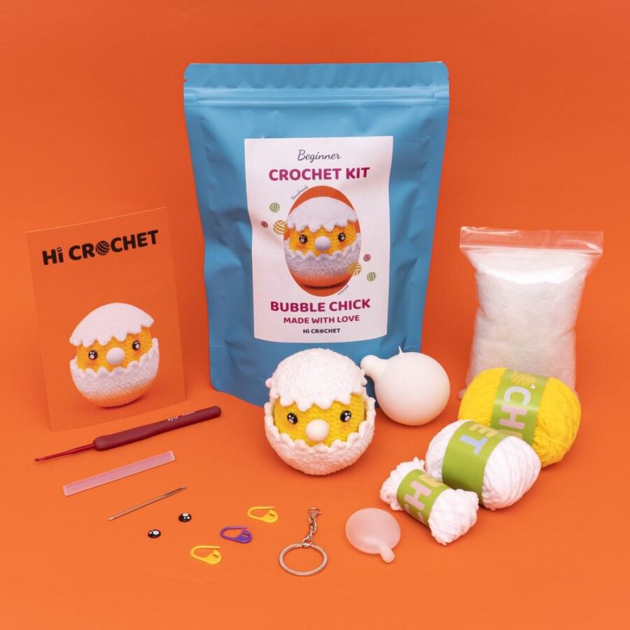 Press Bubble Animals Crochet Kit - Image 52